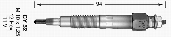 NGK Izzítógyertya CY52_NGK